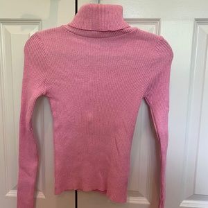 NASTY GAL Pink Turtleneck